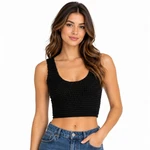 Top de Hilo Mines Negro