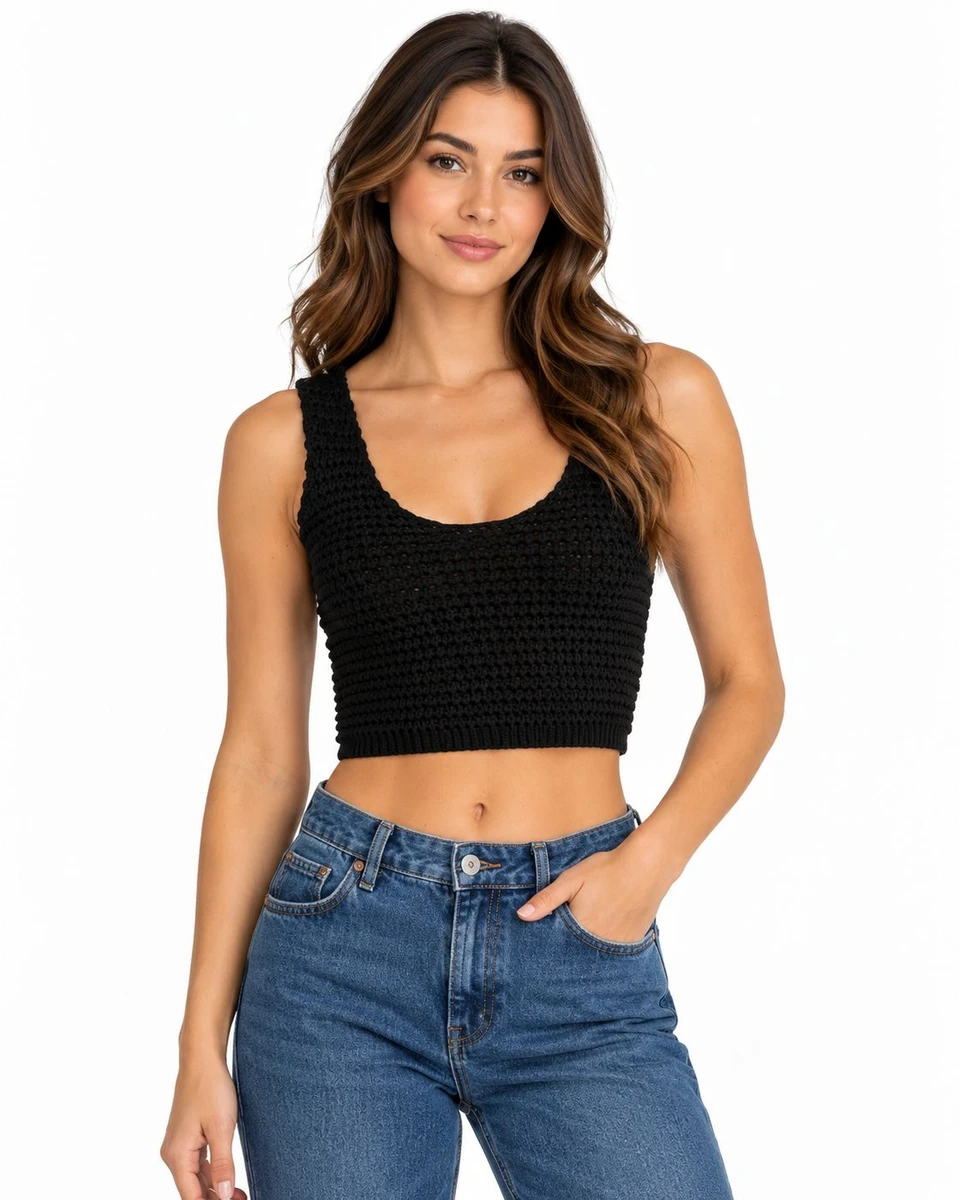 Top de Hilo Mines - Negro 