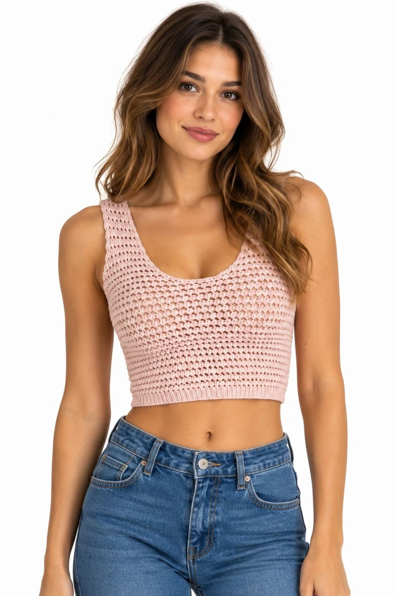 Top de Hilo Mines Rosa