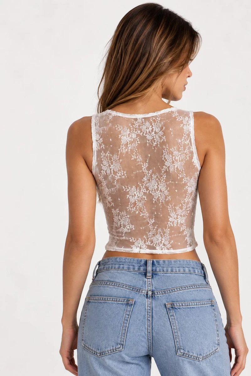 Top de encaje Belén Top de encaje Belén