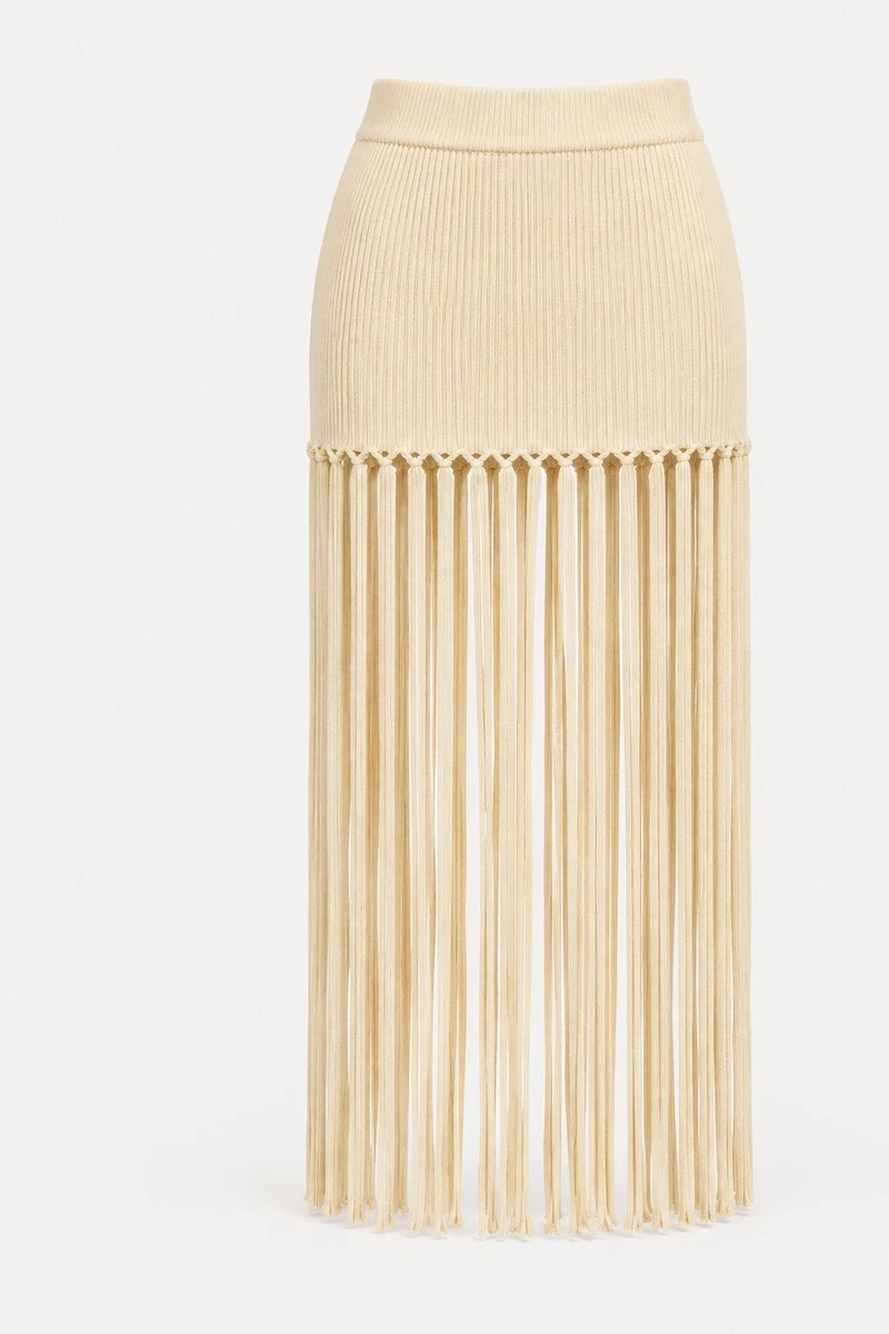Falda Malena Crudo